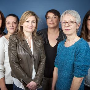 Les membres de l'équipe de recherche clinique de Saint-grégoire et Saint-Malo du groupe VIVALTO Santé